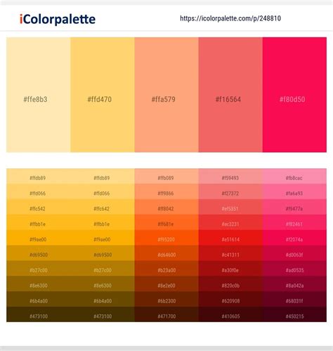 peach color schemes.